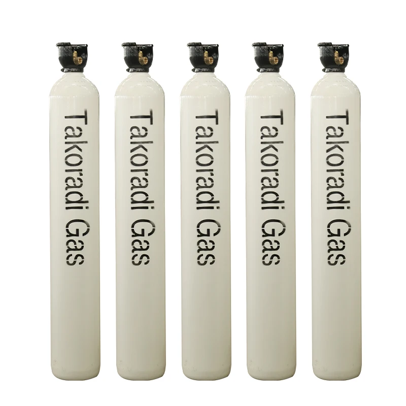 Oem High Pressure Seamless Gas Cylinders With Work Pressure 300 Bar For Industrial Gas