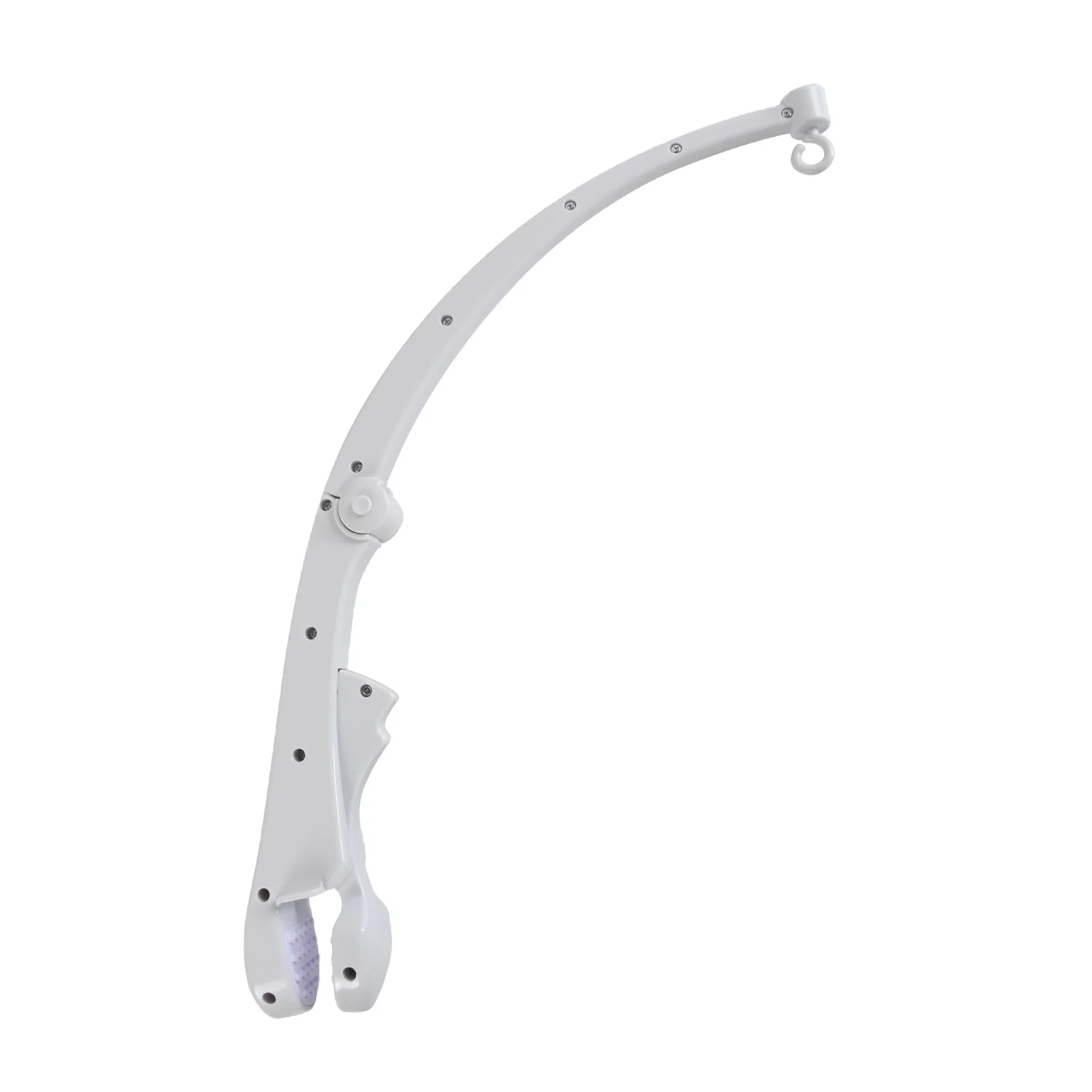 Diy Hanging Support White Nut Screw Baby Crib Mobile Arm Bracket And Bed Bell Holder