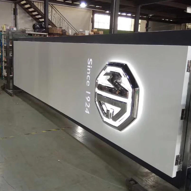 Custom Company Outdoor Gas Station Led Pylon Sign Advertising Totem Sign Manufacturer