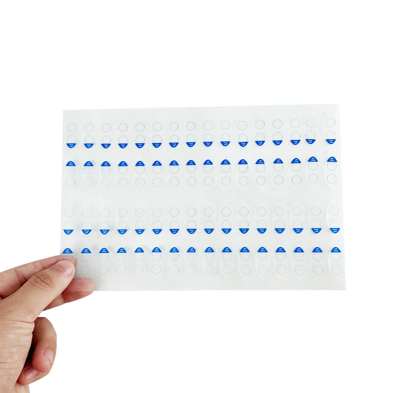 Wholesale high quality transparent waterproof self-adhesive label packaging stickers