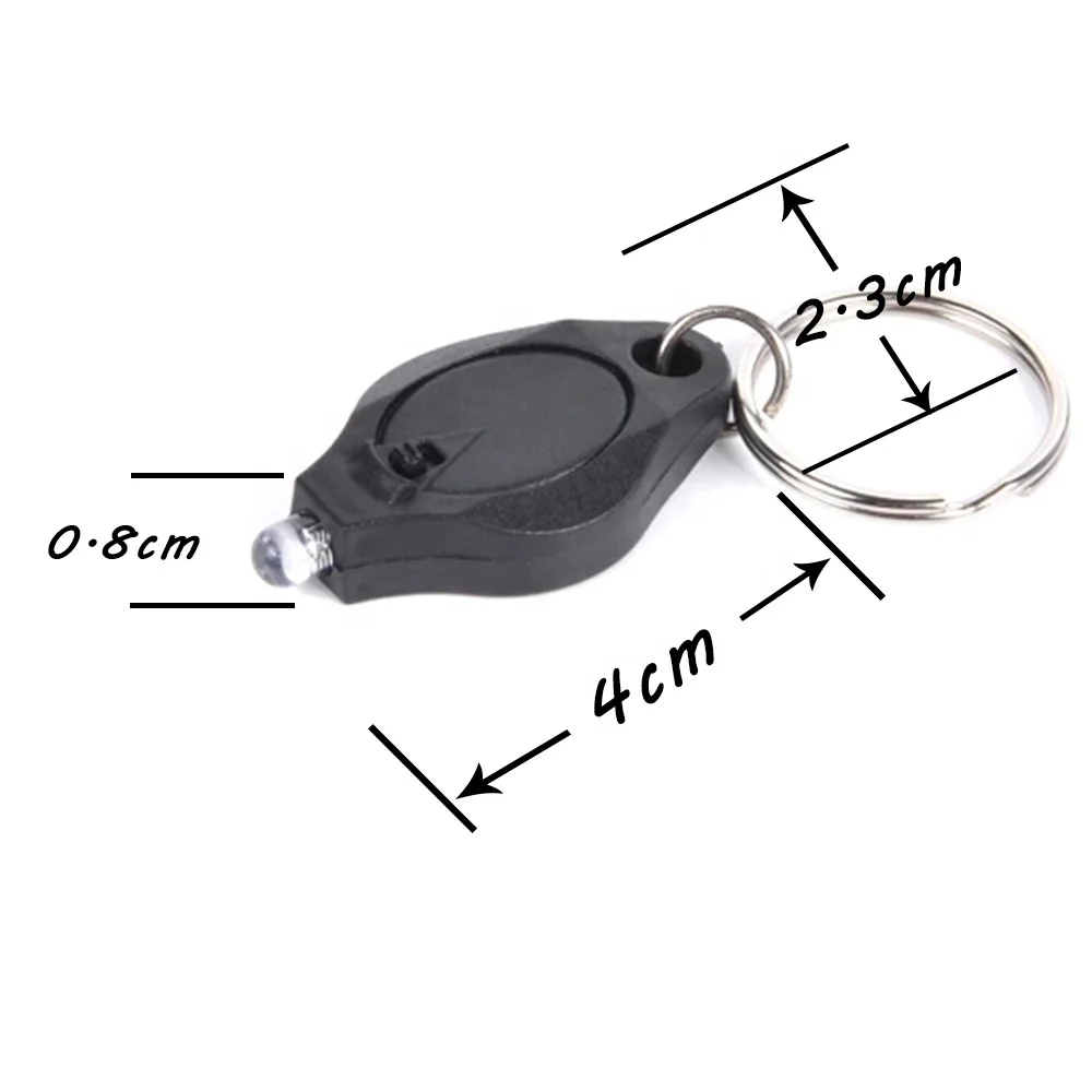 
UV Led Keyring Light Flashlight Key chain light Wholesale 2020 Giveaways Keychains Custom Logo Flashlight Led Keychain Light 
