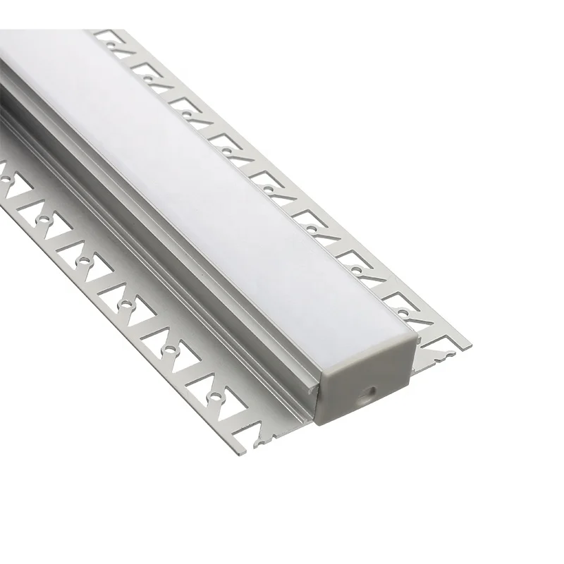 LED Plaster Profile Trimless Perfil De Aluminio Empotrada Linea