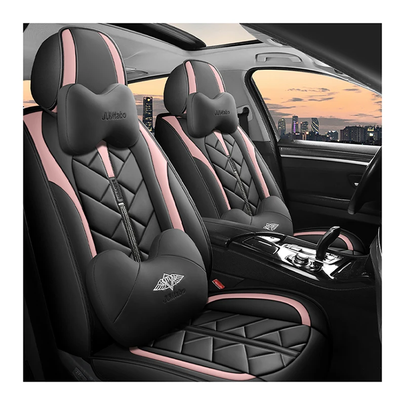Full Set Original Custom Car Seat Cover Leather Waterproof Vehicle Cushion Cover Car Accessories