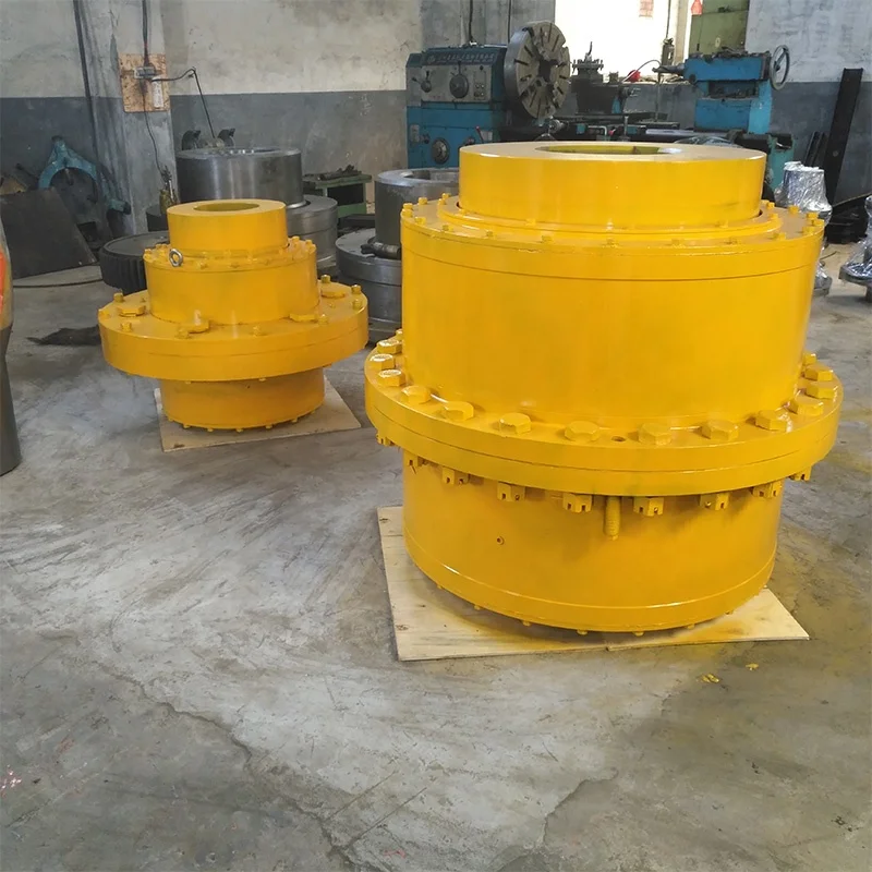 Тяжелое оборудование Нестандартная индивидуальная большая литая стальная муфта Высококачественная Редукторная