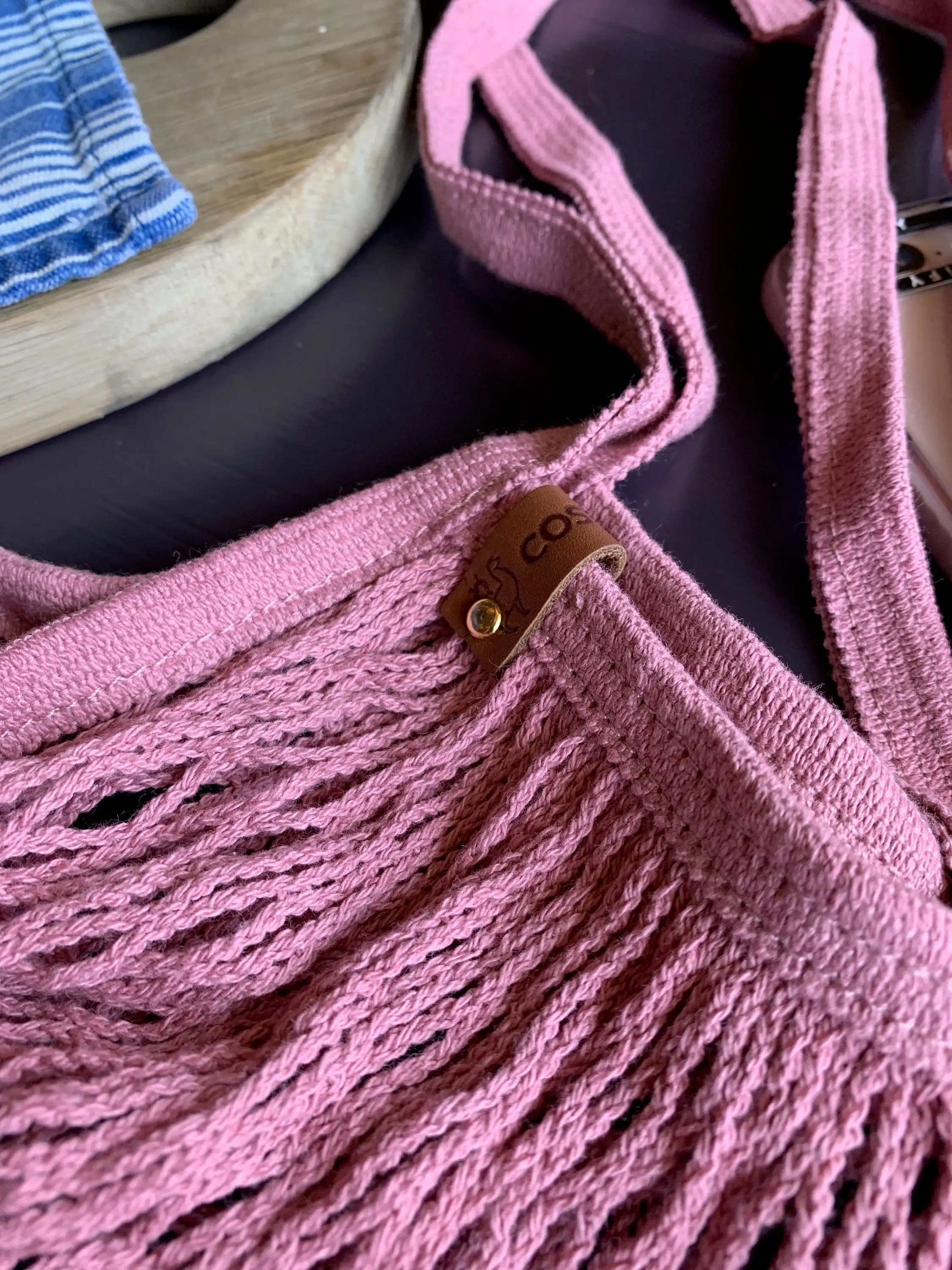 Eco Friendly colorful Custom Logo net mesh maket shoulder bags organic 100%  cotton groceries Shopping tote bags for vegetables