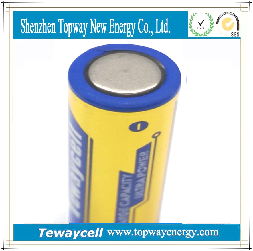 Батарея Tewaycell Zn/MnO2 с длительным сроком службы 2500mAh AA 1 5 V LR6 щелочная батарея