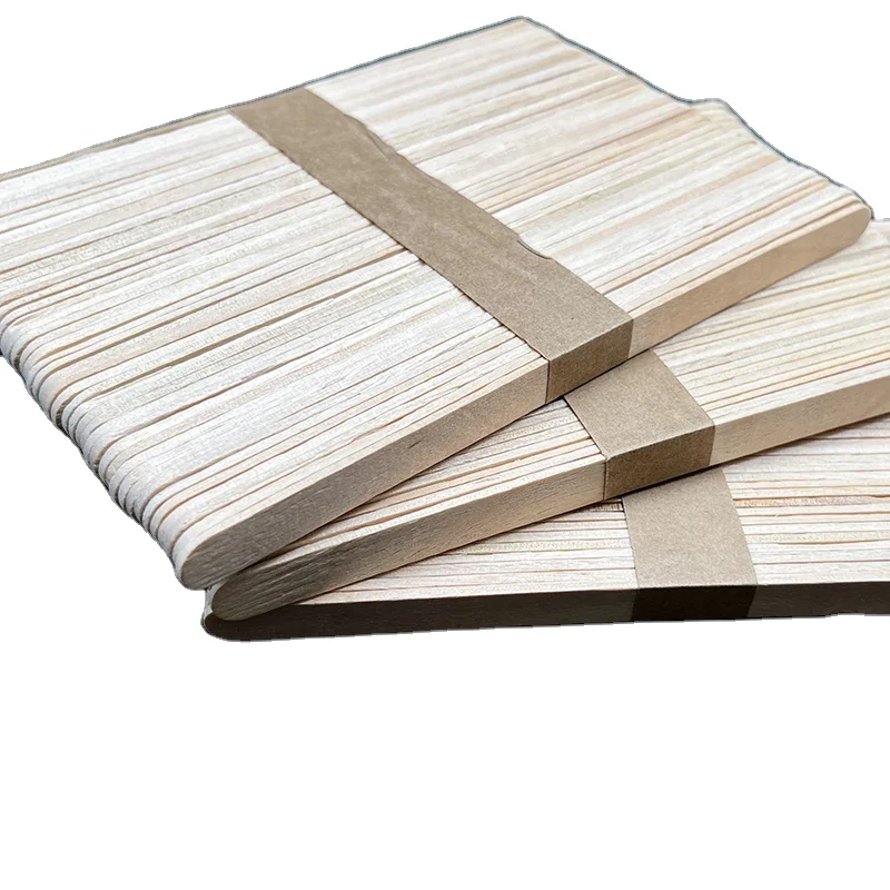 Cheap Price Wholesale Disposable Birch Popular Frozen Wooden Ice Cream Stick