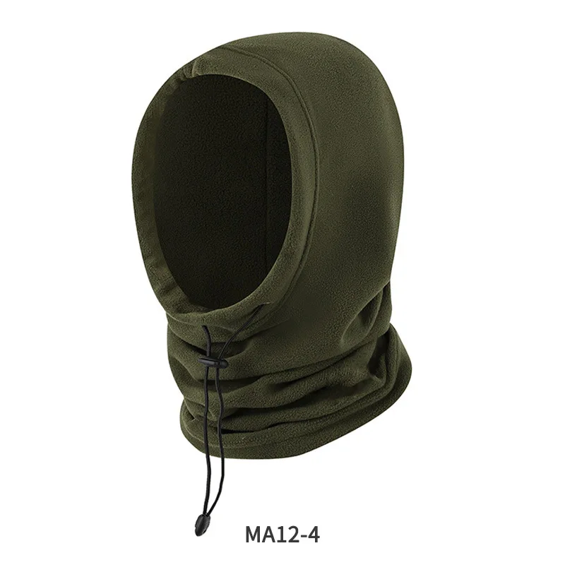 Custom Hat Winter Windproof Cagoule Camouflage Camo Ski Mask Polar Fleece Balaclava Neck Warmer Hood