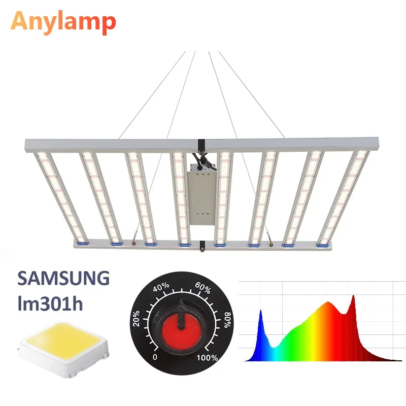 Flower Plant Full Spectrum Foldable LED Grow Light Aluminium 800 Watt LED Grow Light