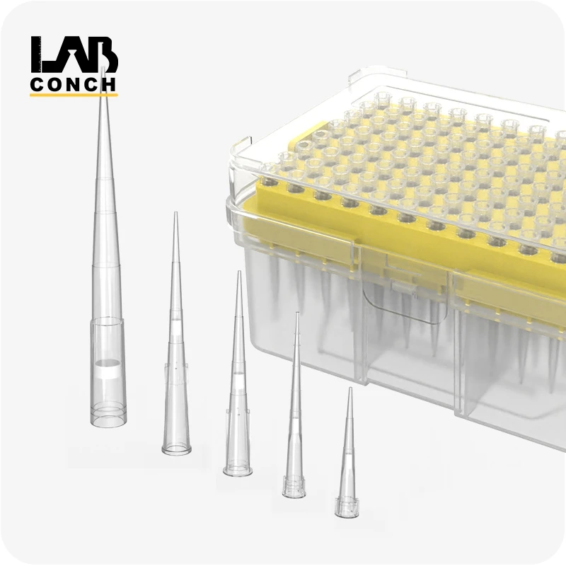  Labconch стерильные одноразовые насадки для лабораторной пипетки с фильтром от