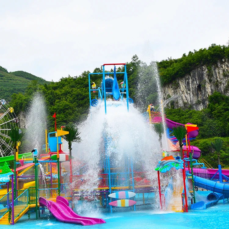 on sale Large Water play equipment pirate equipment+water park investment cost