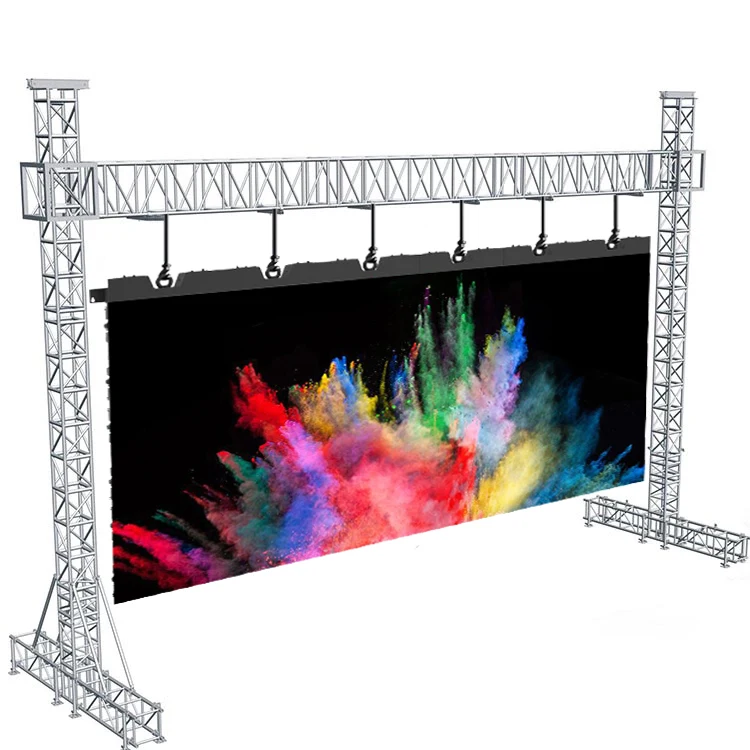 Обновленный электронный RGB рекламный наружный сценический фон P2.976 P3.91 P4.81 арендный светодиодный дисплей