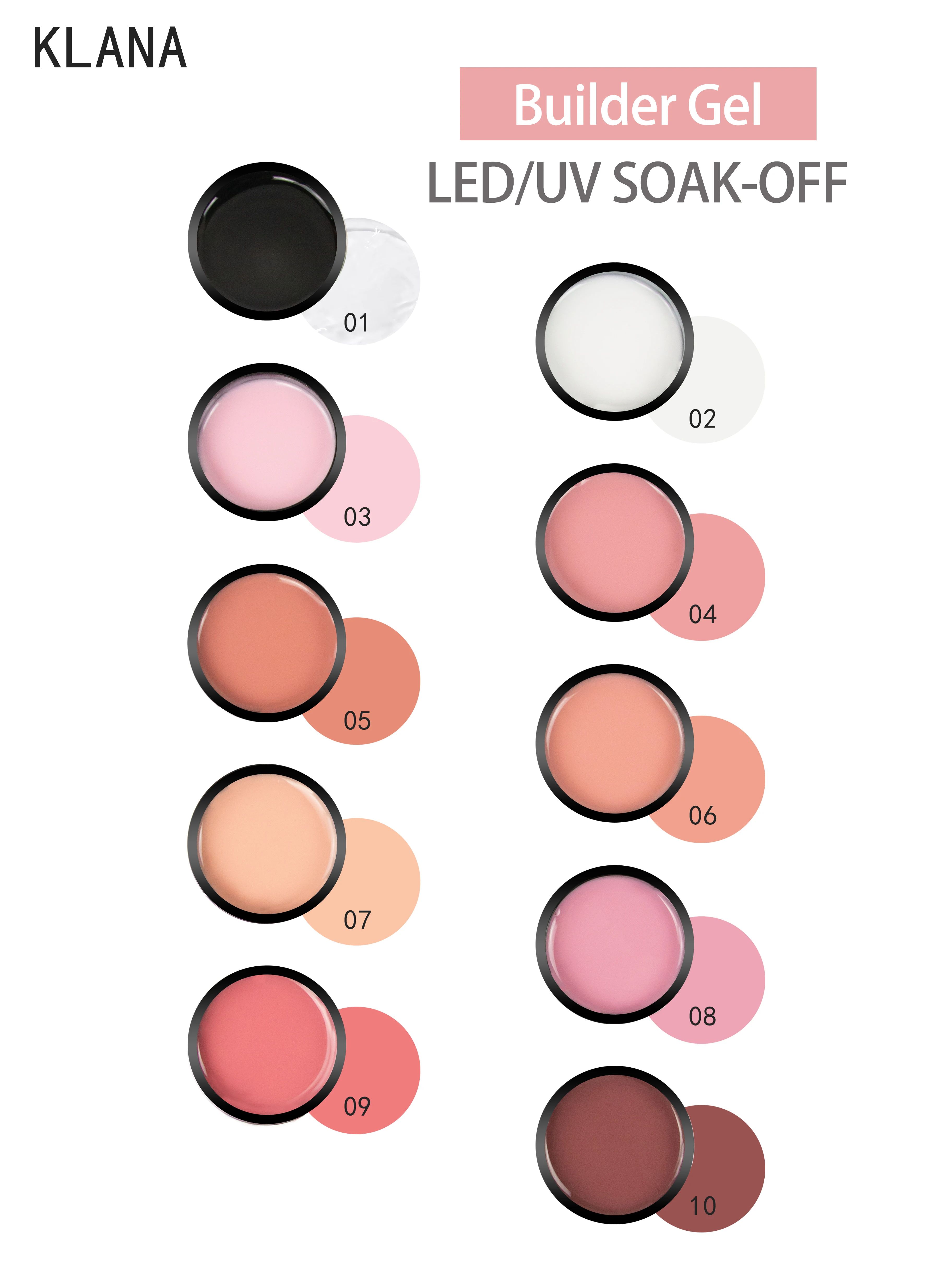 Wholesale supplies 30ml 60ml 1kg bulk order customized logo extension poly builder hard acrylic uv nail art poli gel