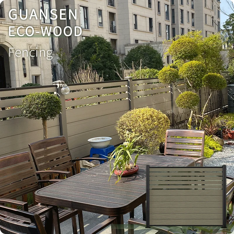 Budget Wpc Garden Fence Panel In New Trendy And Classic Style Fences