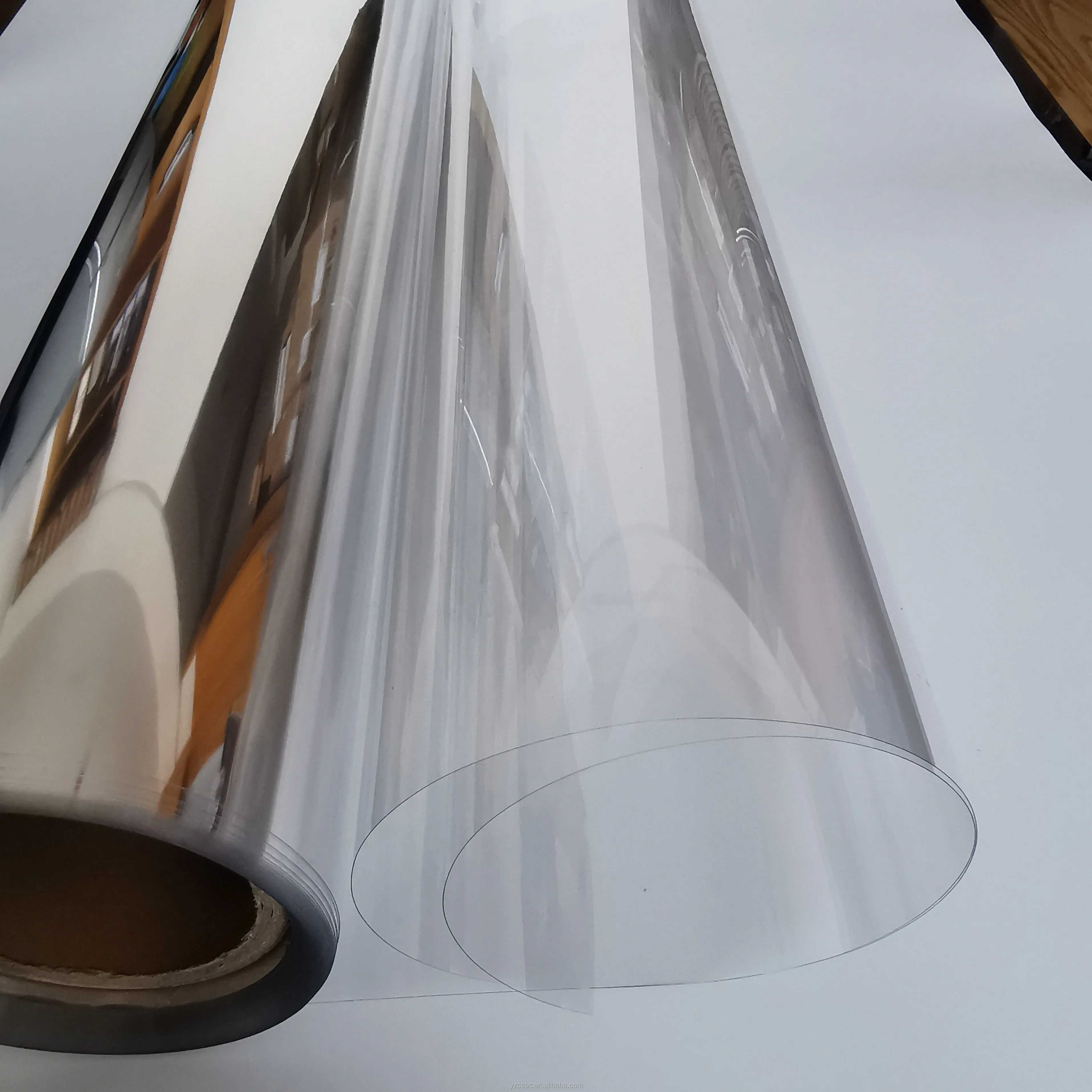 Pet clear film and sheet for packing, lamination, printing