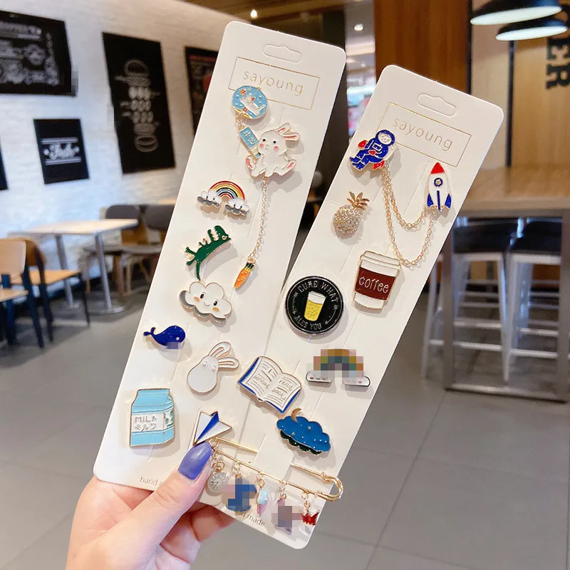 Personalized Metal Crafts Custom Logo Car Decoration Pin Badge Custom Creative Soft And Hard Enamel Badge Pin