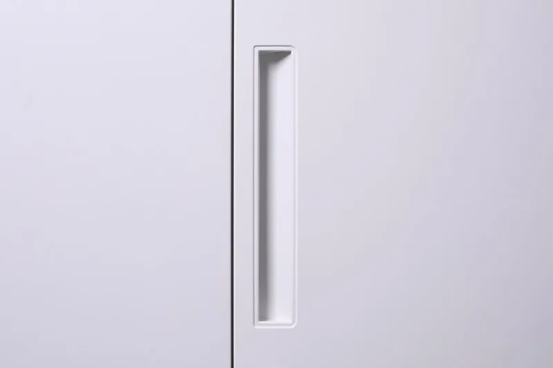 Multi-function office school storage cabinet 10 door double color iron cupboard wardrobe