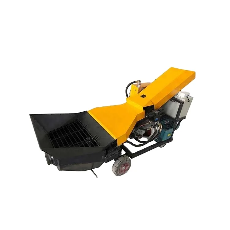 High quality  pressure plunger pump building sand cement mortar plaster machine/render spraying pump