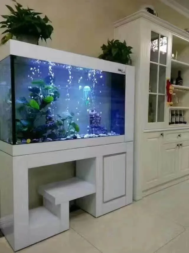 Tv Stand Aquarium Fiber Accessories Large Mini Big Wall Mounted Acrylic Decoration 200 Gallon Fish