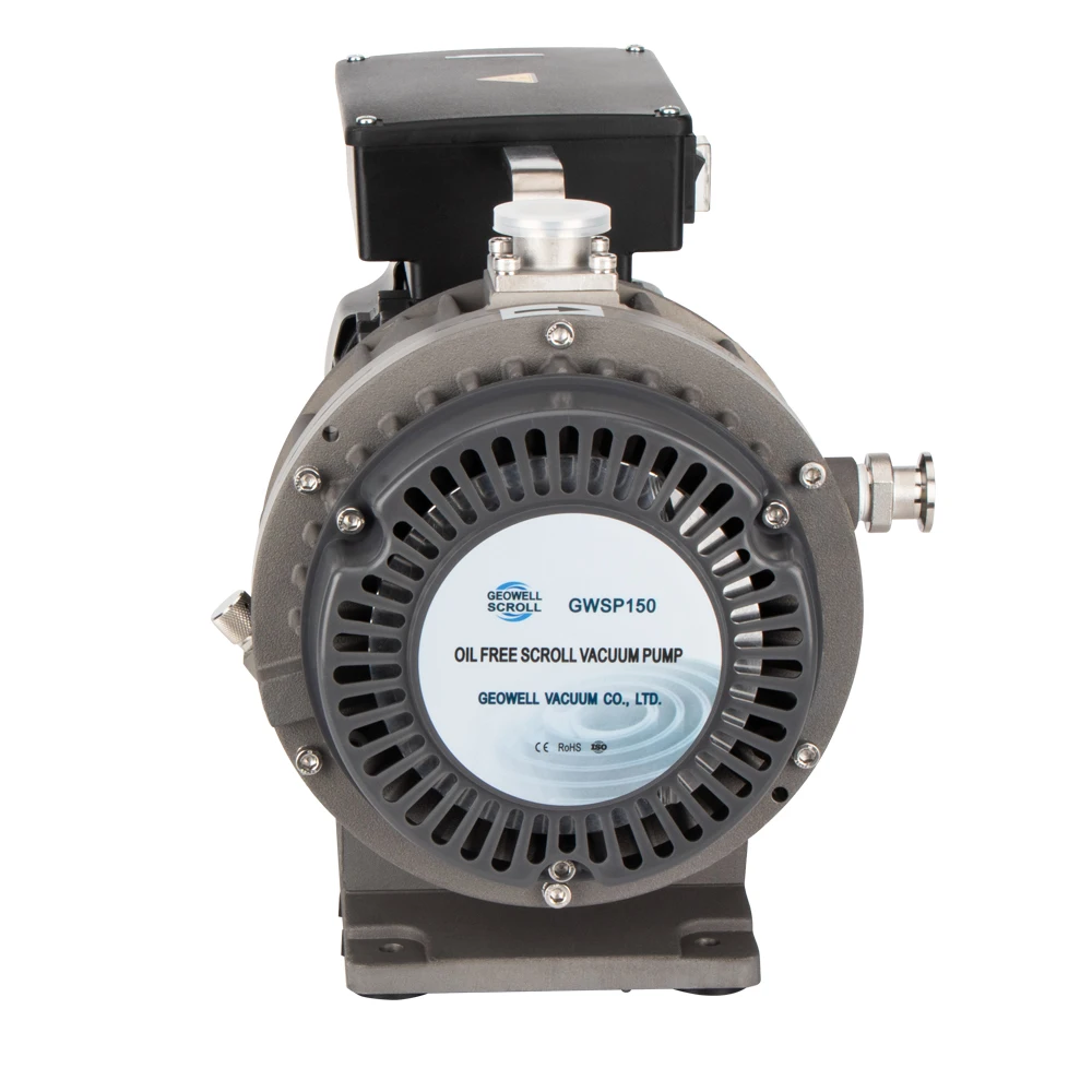GEOWELL 120 л/мин 6 Па GWSP150 безмасляный вакуумный насос с низкой утечкой чистый сухой
