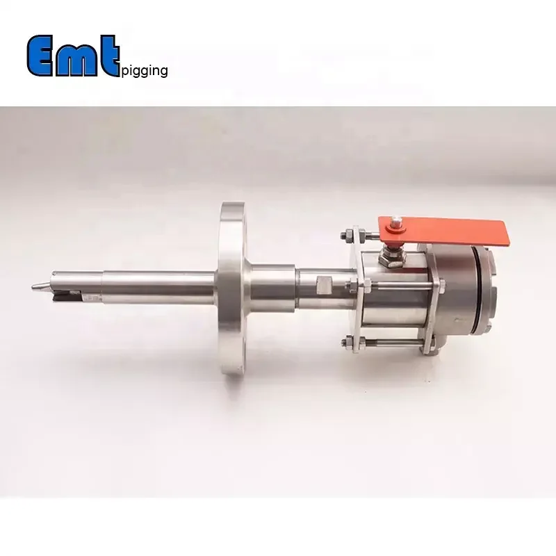 Pipeline Bi-directional Flag Flange Mechanical Pig Passage Indicator Detector