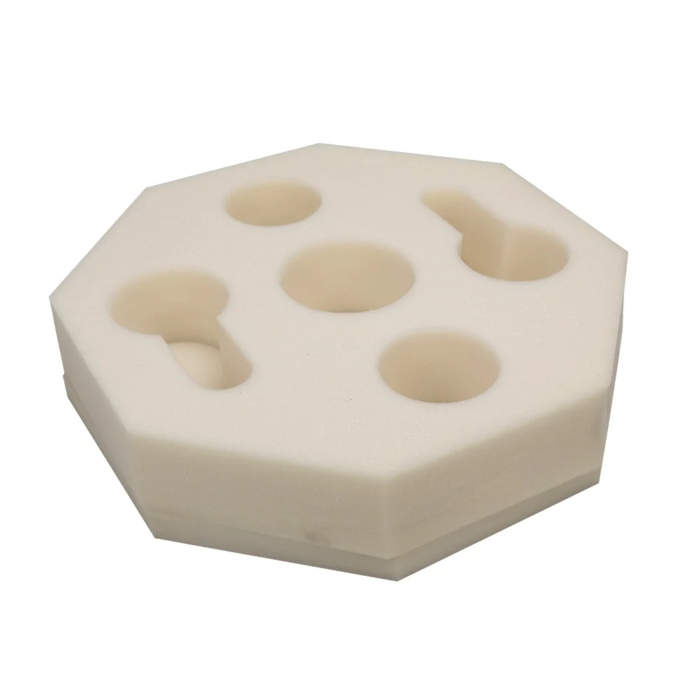 Sofa Buddy Hexagon Cup Cozy Pillow Convenient Couch Caddy Foam Filled Couch Coaster for Car and Beach Use