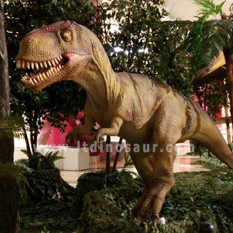Indoor Travel Exhibition Expert Animatronic Models Theme Park Animatronic Dimetrodon Dinosaur Custom Different Size
