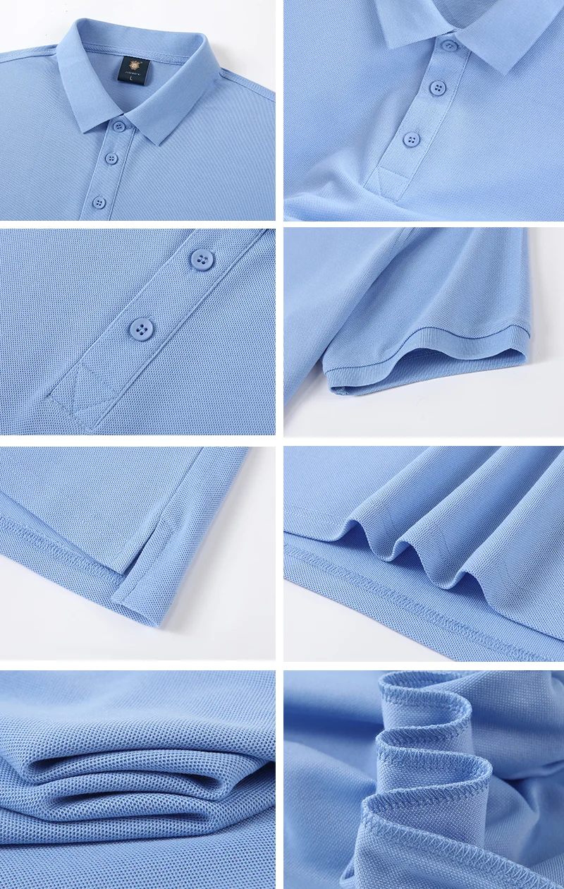 Golf Polo Shirt Custom Logo Printed Plain Cotton Sublimation Mens Blank Election Golf Polo Shirt for Men