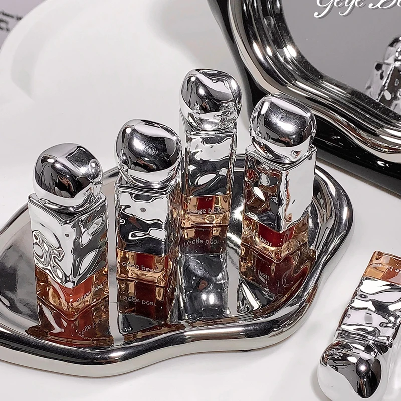 Matte lipstick for Women with Long-lasting Color Retention Gloss Cosmetic Lipstick  Matte Finish Thin Tube Lip Glaze Wholesale