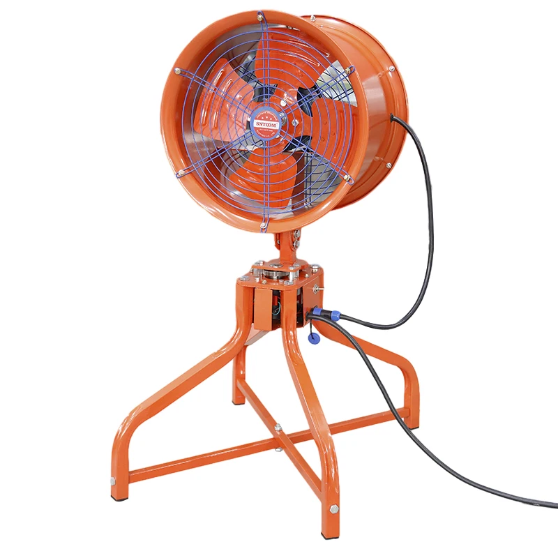 Индустриальный осевой вентилятор YTS с низким уровнем шума