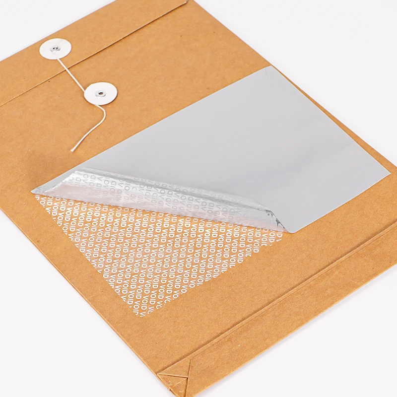 Custom security seal label tamper proof warranty sticker void if tampered open void tamper evident label OEM printing