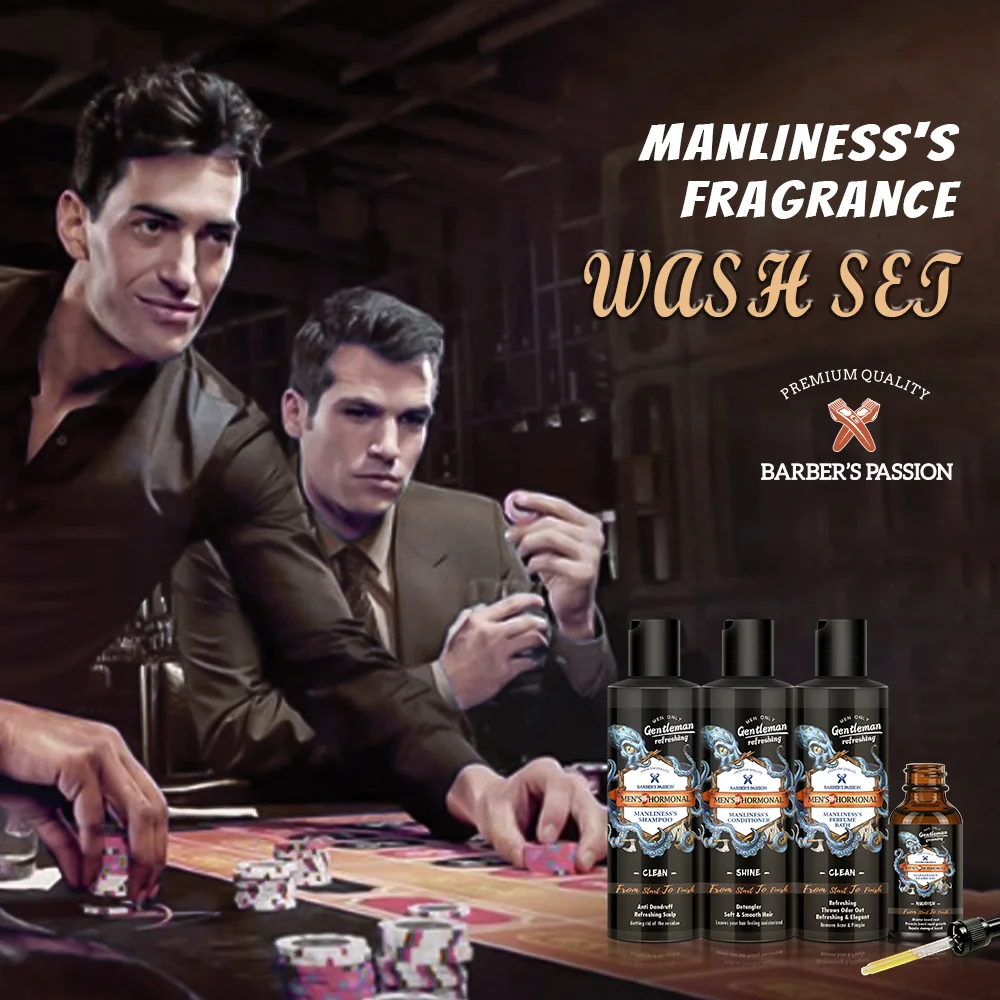 Factory Supply Private Label Moisturize And Treatment Men Care Products Beard And Hair Care For Men