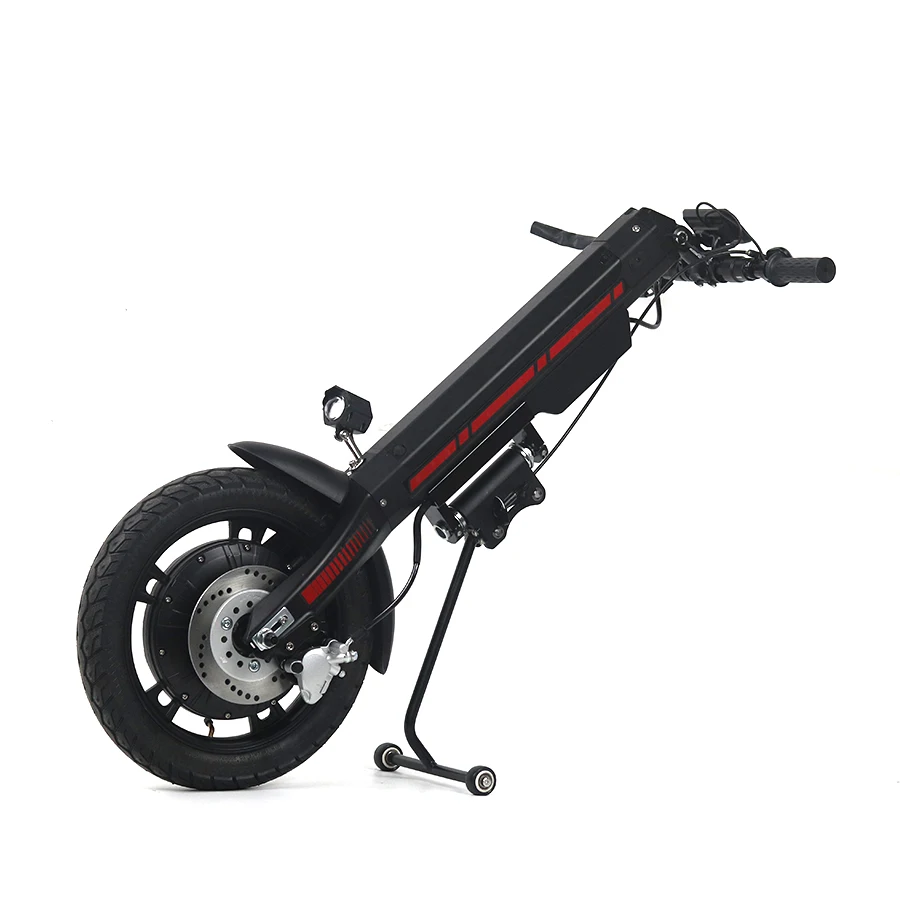 MIJO MT04 новый стиль Handbike ПЕРЕДНЯЯ СТУПИЦА мотор 800 Вт ручной велосипед электрическая инвалидная коляска насадка