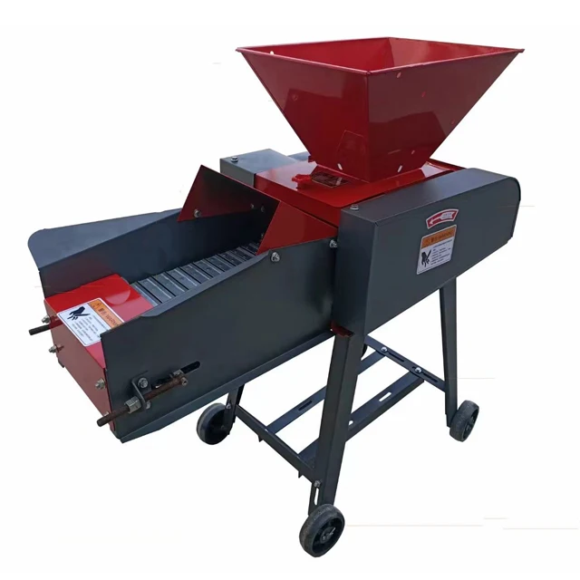 Silage Feed Making Grass Straw Silage Chopper Automatic Feeding Chaff Cutter Machine Silage Chopper For Sale