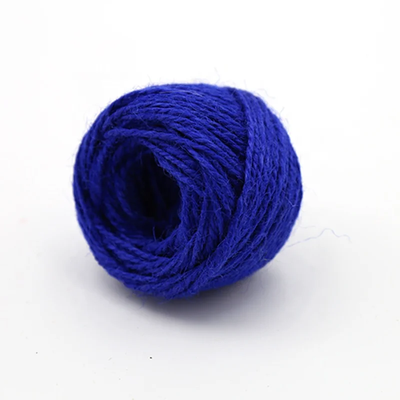 
DIY wall decor colored jute twine/hemp rope hemp twine for sale 