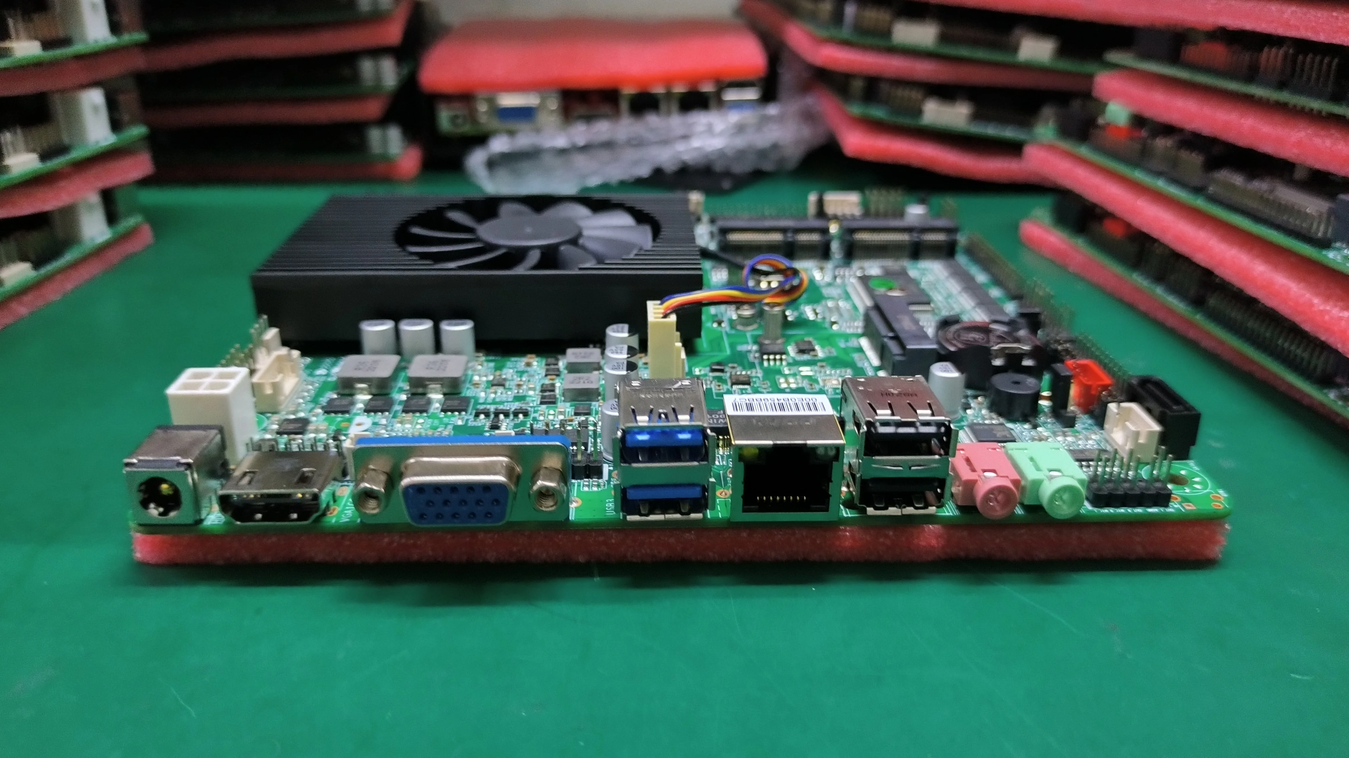 Wanlan Motherboard Mini ITX Core i3 4300U with DDR3L 1333/1600 mSATA 32GB to 1TB Embedded Broad use for Mini PC