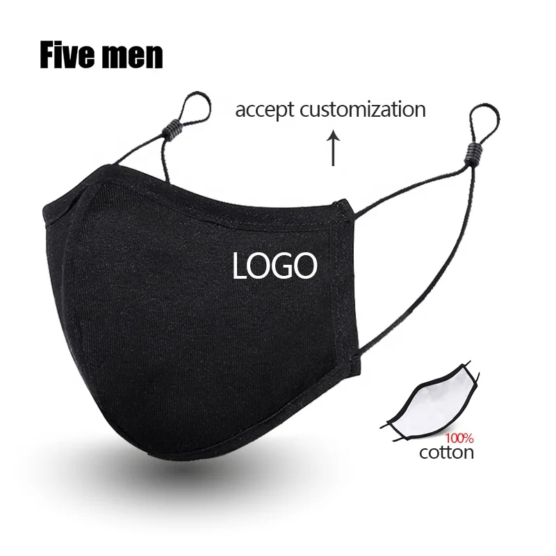 Winter washable cotton face mask dust proof design mask custom party cosplay reusable mask