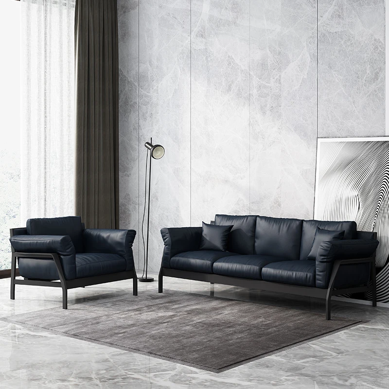 
European Style Folding Sofa Bed Furniture For Living Room Sofa Ostrich Sofa Leather 