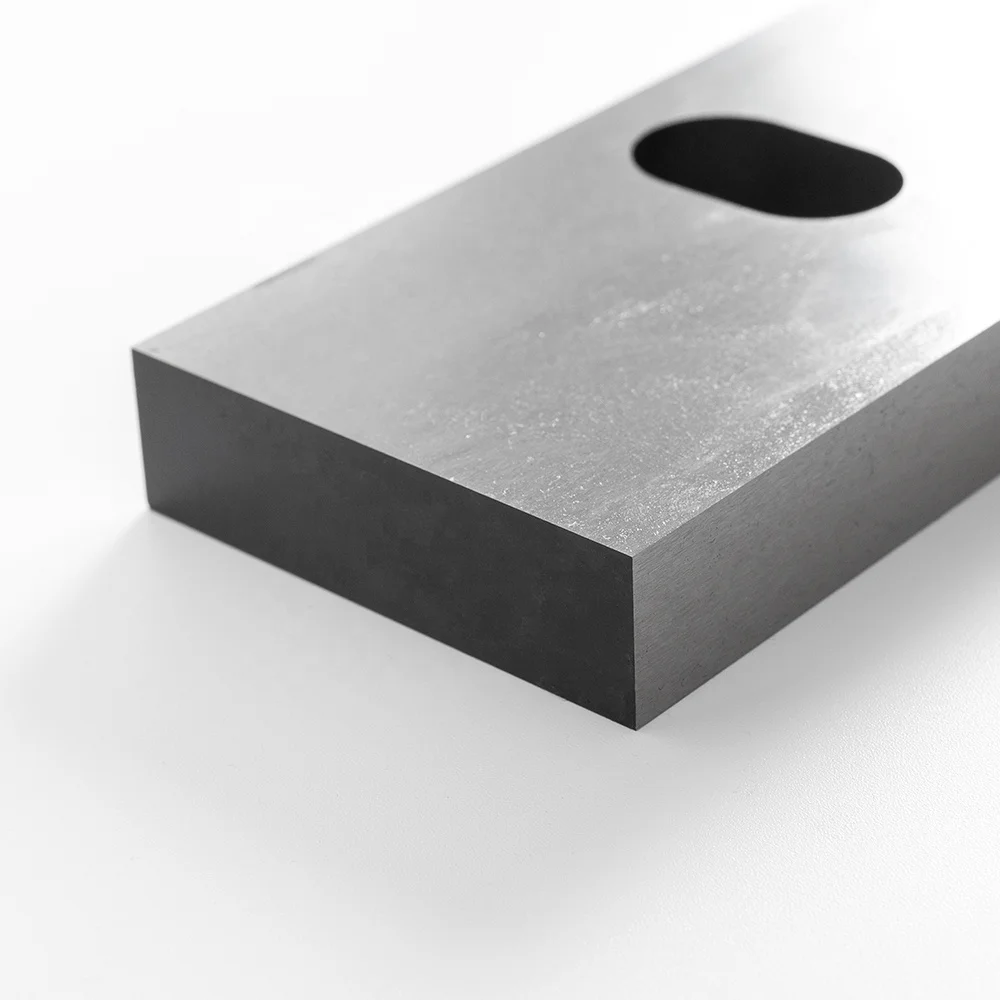 Factory Custom Durable Thread Holes Stator Knives Industrial Plastic Recycling Granulator Blades