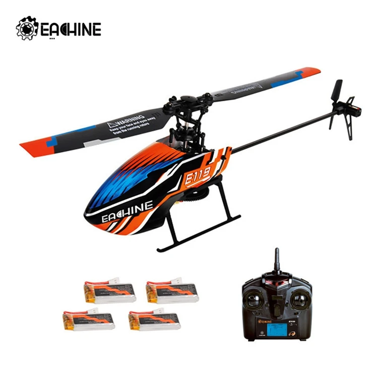 Система управления полетом Eachine E119 2,4G 4CH 6-Axis Gyro безостовый вертолет на дистанционном управленим RTF 2 режима версия с трёхмерными чертёжами дистанционно управляемых вертолетов самолетов игрушки