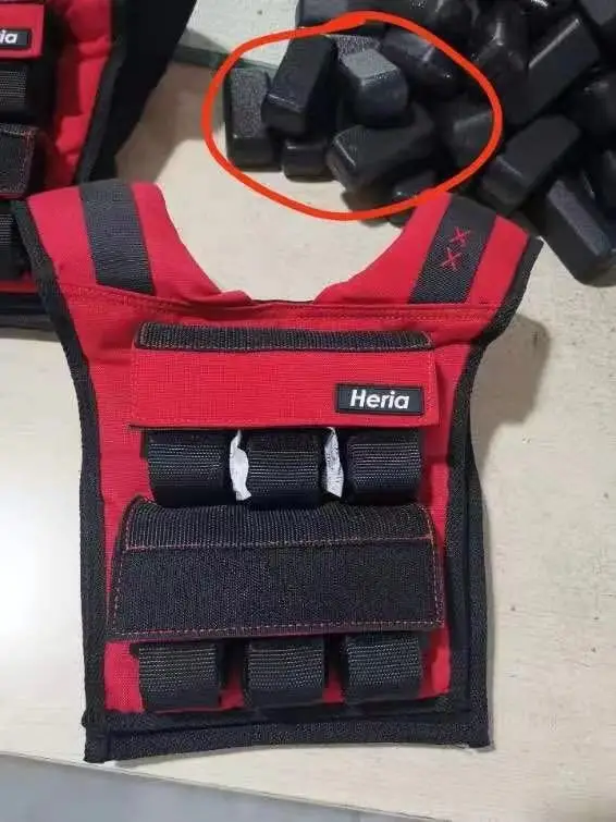 Workout custom fitness bodybuilding functional training weight vest plate for gym