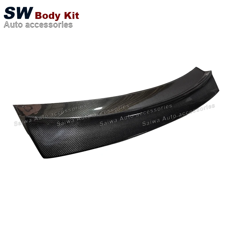 Carbon Fiber LB Style Spoiler for BMW 3 Series M3 E92 2005-2012 FPR Rear Trunk Spoiler Lip Guide Wing Lip Rear Wing Body Kit