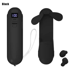 2021 New Top Battery Display Hands Free Electronics Dropshipping Earphone Box For Mobilephone With Micro Fan and power bank