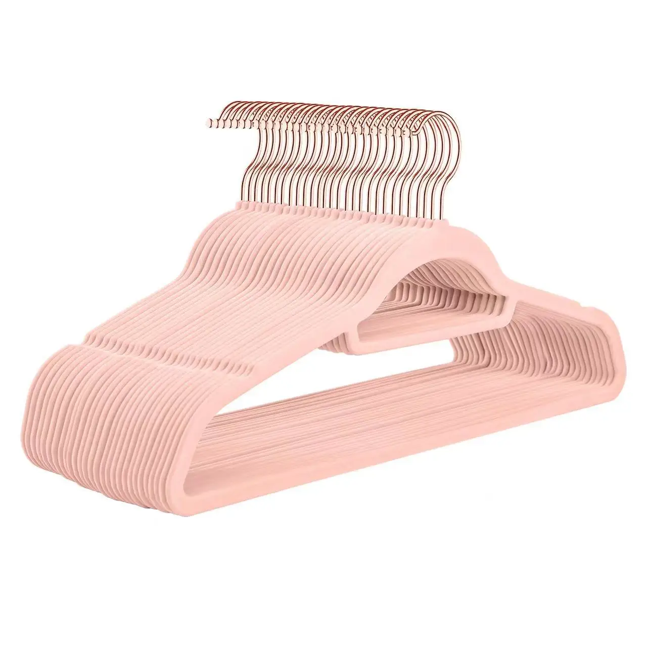 wholesale space saving velvet hangers  flocked velvet hangers  for clothing