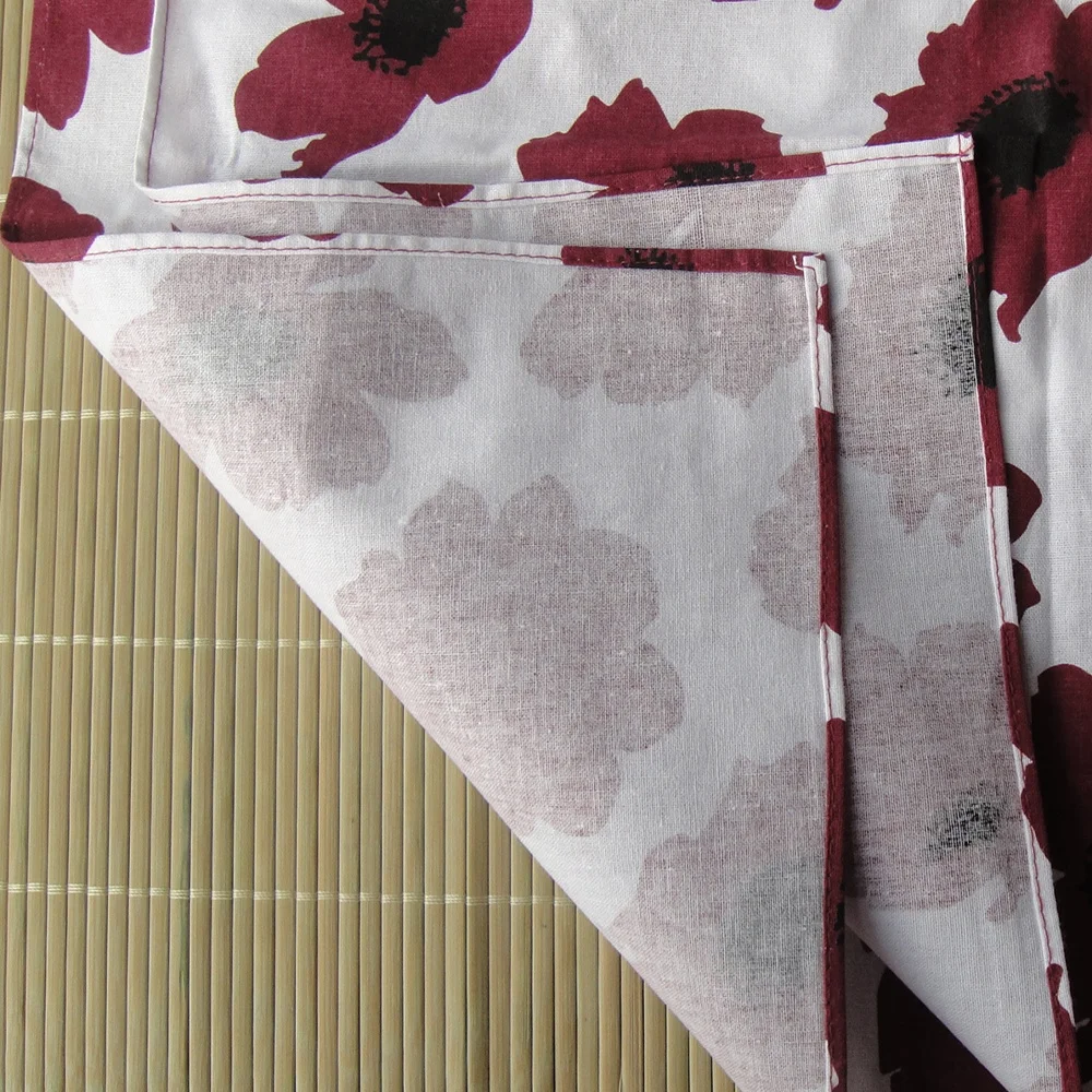 
Printed 100% Cotton Wholesale Handkerchief With Logo 