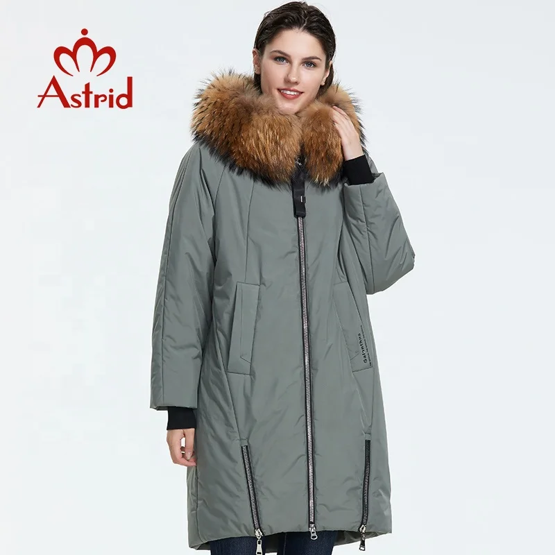 winter coat women down jacket women loose clothing with fur outerwear high quality thick cotton women in two color coat AR-9246