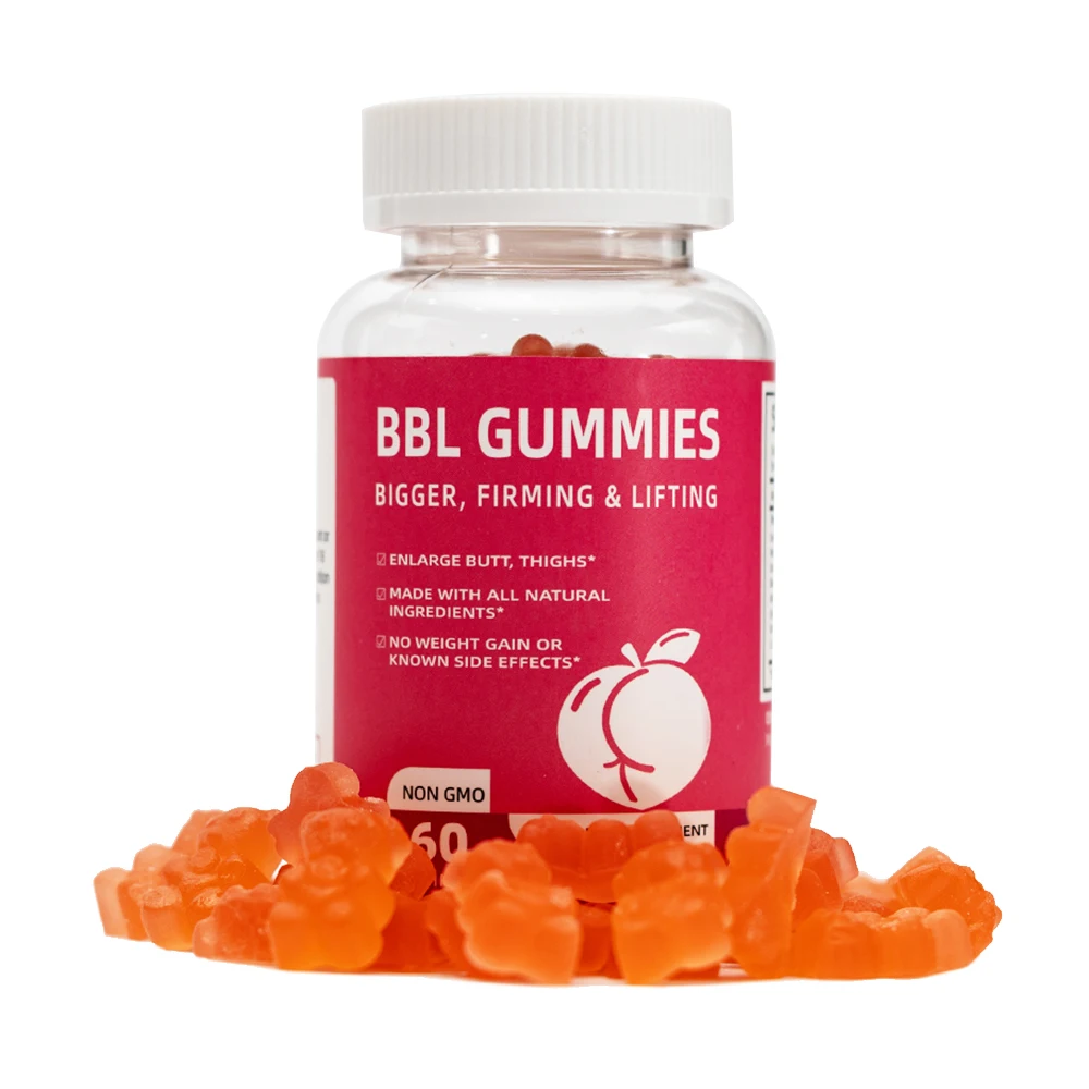 OEM Vegan Bbl For Hip Gummies Firming The Buttocks Gummies Bbl For Buttocks