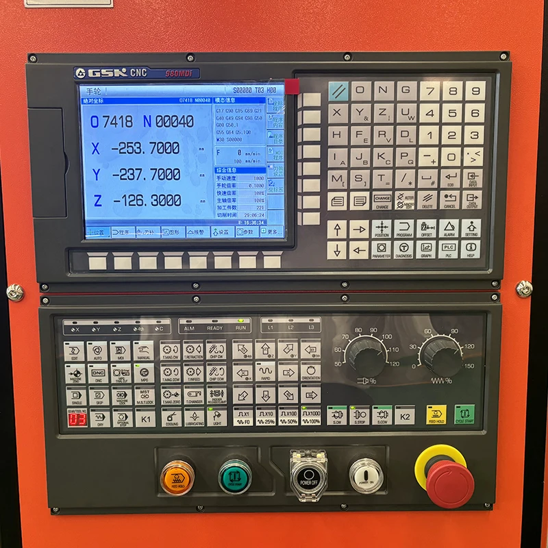 5 Axis Machining Center XH 7126 Mini CNC Milling Machine Metal Milling With Siemens 808d Control For Sale