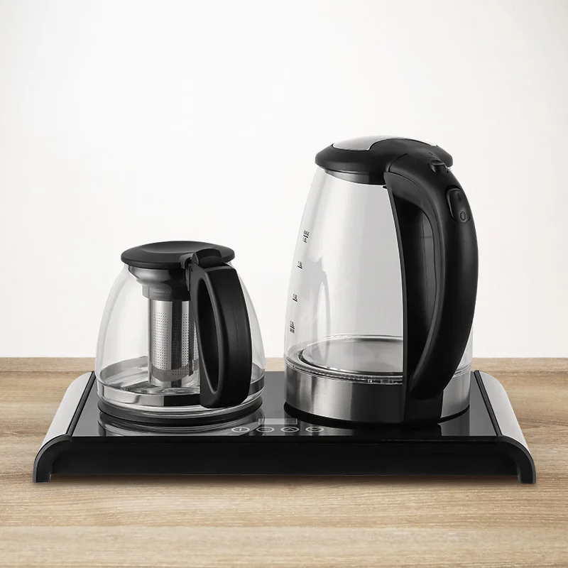 Turkish Middle East style Samovar smart tea maker Electric Kettle tea pot set with temperature control function