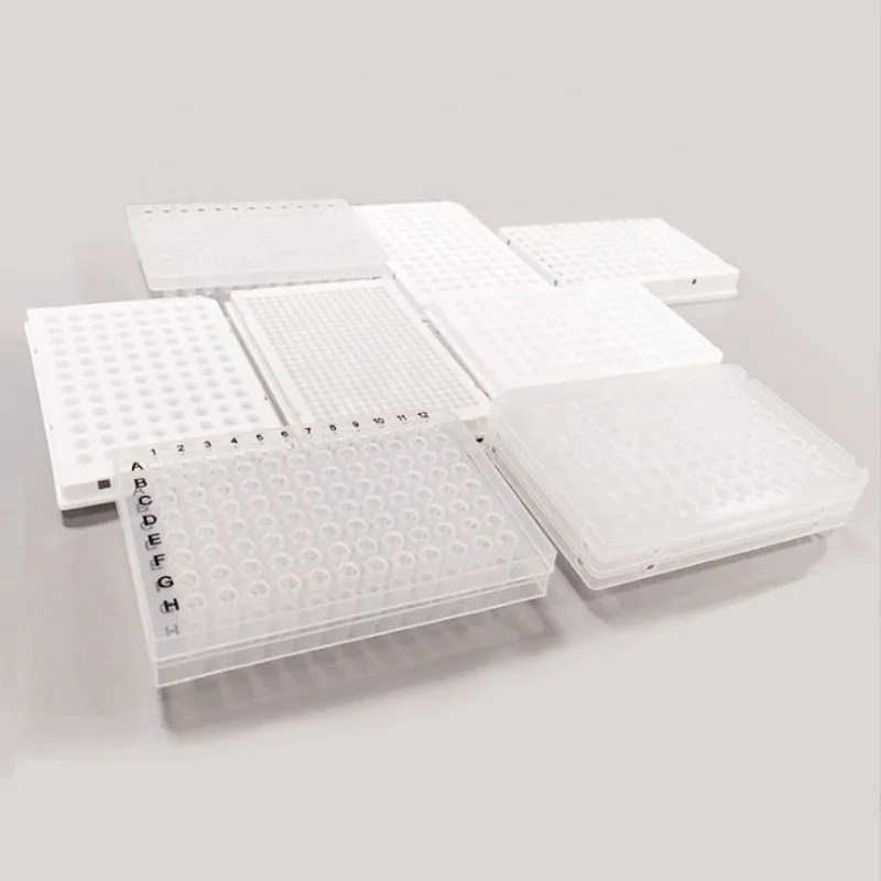 Заводская поставка, 0,2 мкл/мл, прозрачная полуоблицовочная пластина ПЦР 96 скважин